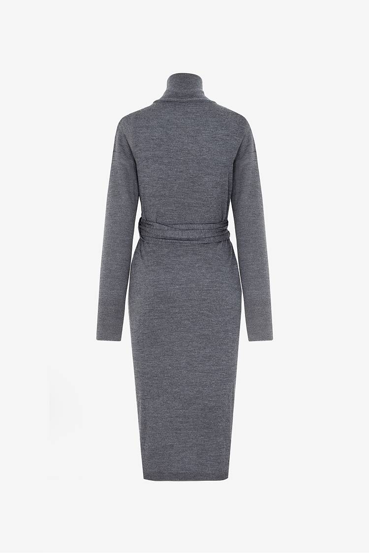 Sly 010 **Strickkleid mit Bindegürtel** Begrenztes Angebot
