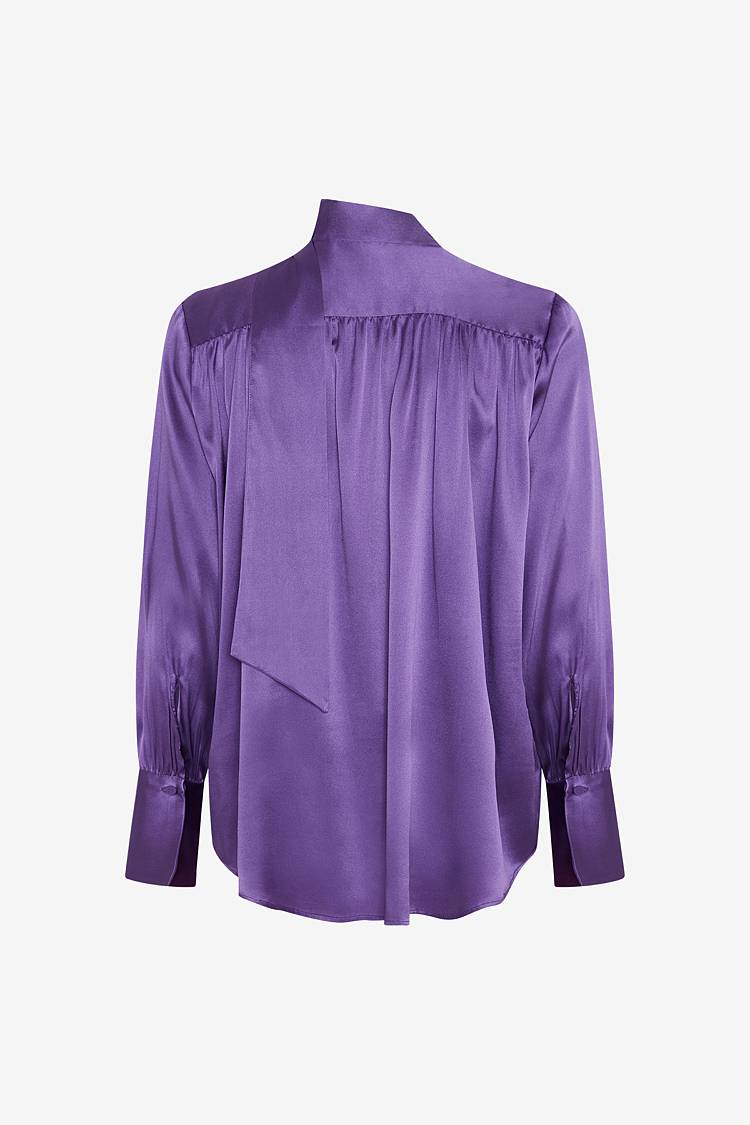 Sly 010 Bluse mit Schal-Detail Preisnachlass
