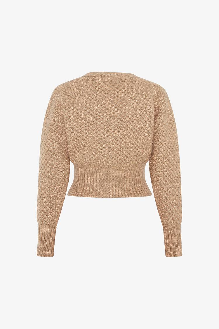 Sly 010 Kurzer Cardigan aus Woll- Merinomix Große Rabatte