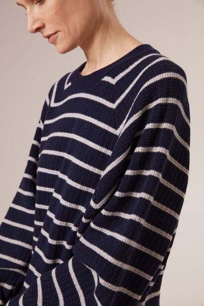 ﻿Sosue Antonia Cropped Stripes Blue Bis zu 55% Rabatt