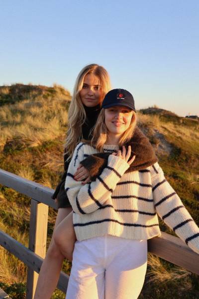 Sosue Pullover Sailor Stripes Cream Blue Discount Store für neue Produkte