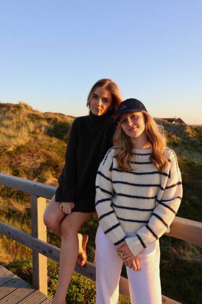 Sosue Pullover Sailor Stripes Cream Blue Discount Store für neue Produkte