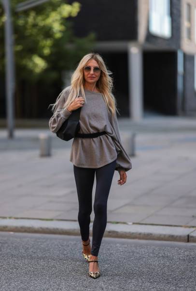 Sosue Leggings SoSUE- 80% Recycled Grey Jubiläumsangebot