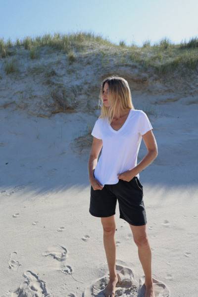 Sosue T-Shirt V-Neck Kauf eins, bekomm eins gratis