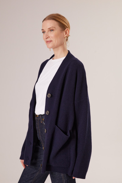 Sosue Rip Cardigan darkblue Wochenangebot