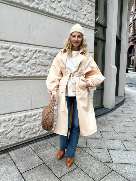 Sosue Coat Antonia Desert Begrenzte Freigabe