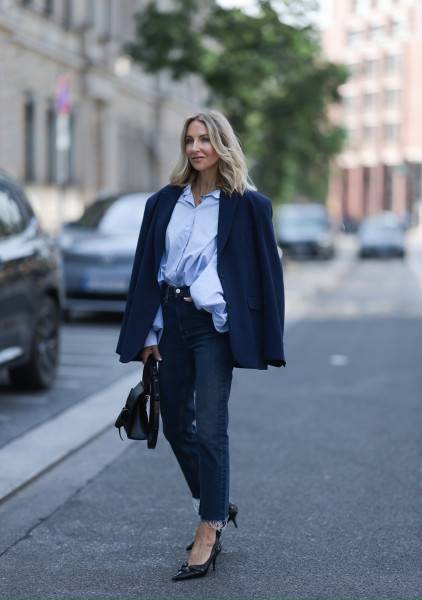 Sosue Blazer Karoline Navy JETZT KAUFEN