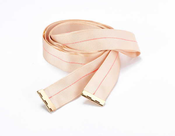 Sosue Flache Sandalen aus Leder-beige Super Rabatt