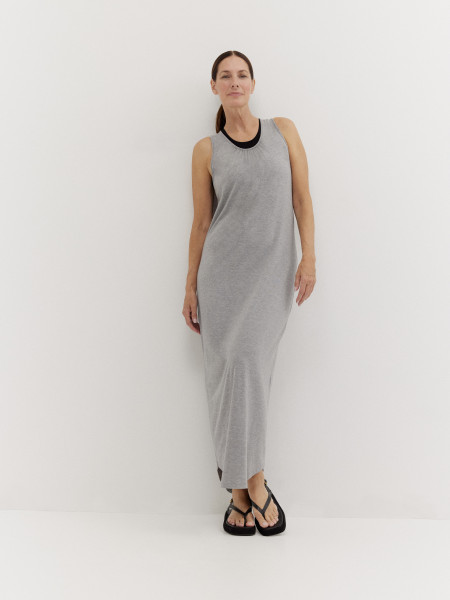 Sosue Dress Donna Grey Günstiger Verkauf