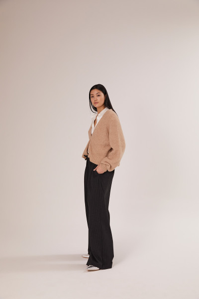 Sosue Antonia Short Cardigan Toffee Bis zu 60% Rabatt