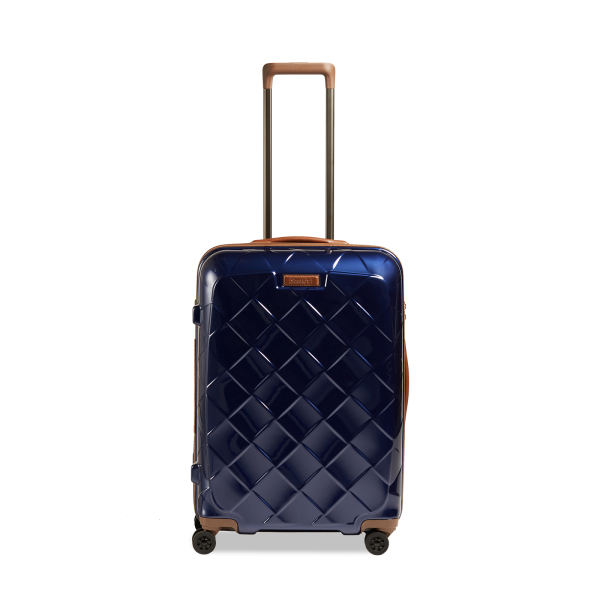 Stratic Leather&More - Hartschalen-Koffer M (bis 66cm), 4 Rollen, TSA Schloss blue Speichern exportieren