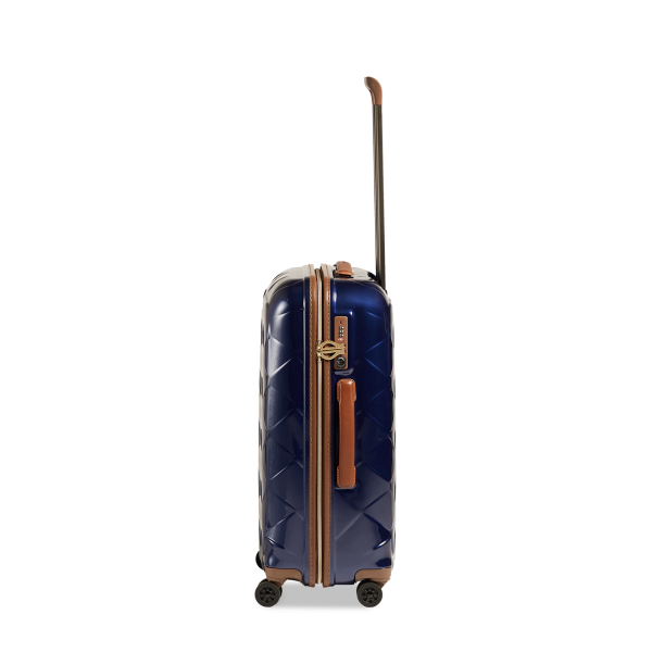 Stratic Leather&More - Hartschalen-Koffer M (bis 66cm), 4 Rollen, TSA Schloss blue Speichern exportieren