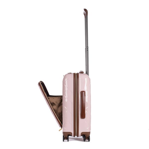 Stratic Leather&More - Hartschalen-Koffer S (mit Vortasche) rose Black Friday Preise