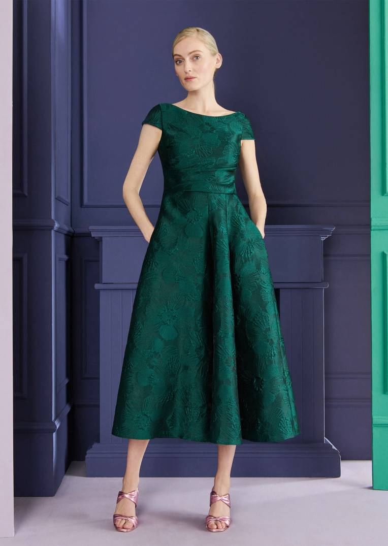 Talbot Runhof Midikleid Homey1 Kostenloser Versand