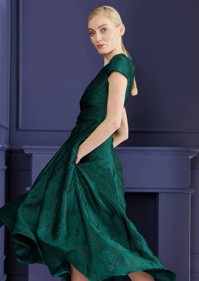 Talbot Runhof Midikleid Homey1 Kostenloser Versand