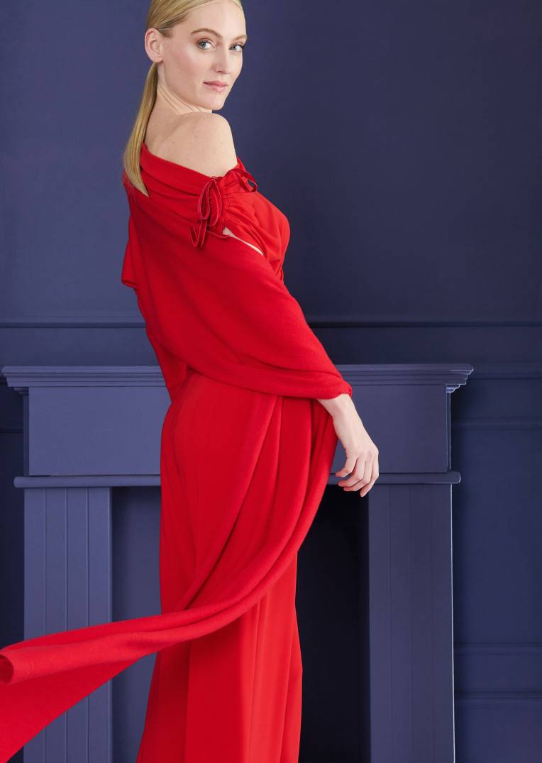 Talbot Runhof Stola Kasha1 Online Shopping