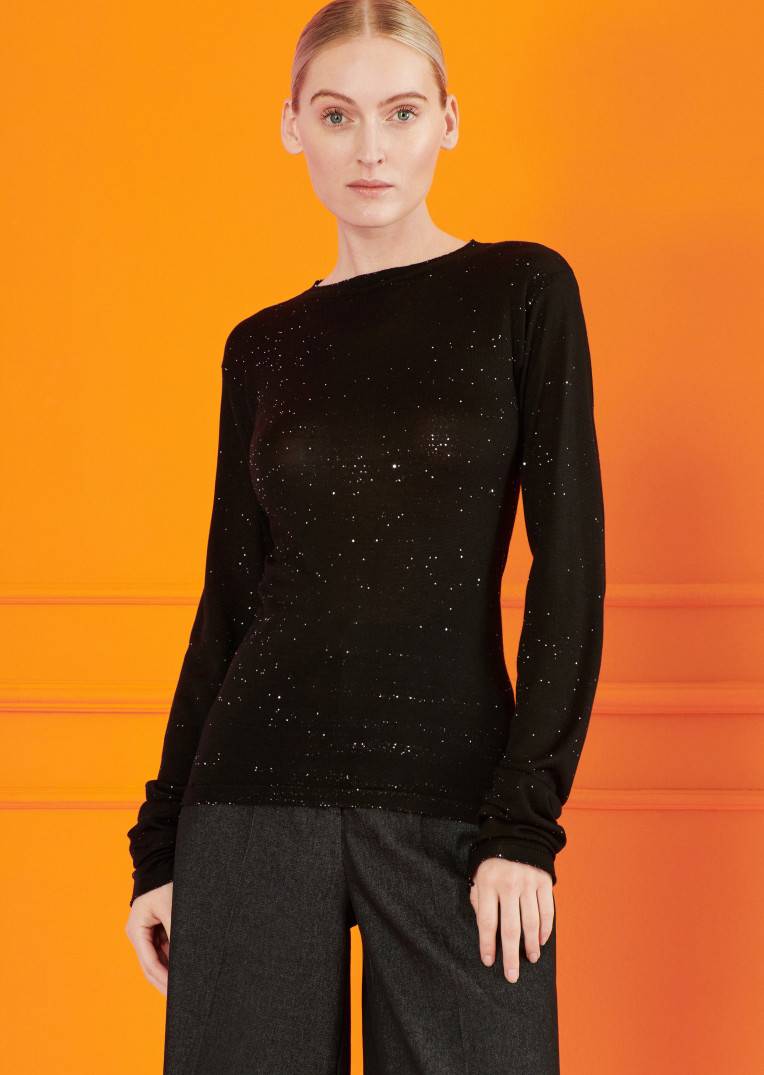 Talbot Runhof Pullover Mimilosleeve1 Black Friday