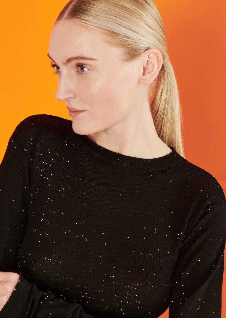 Talbot Runhof Pullover Mimilosleeve1 Black Friday
