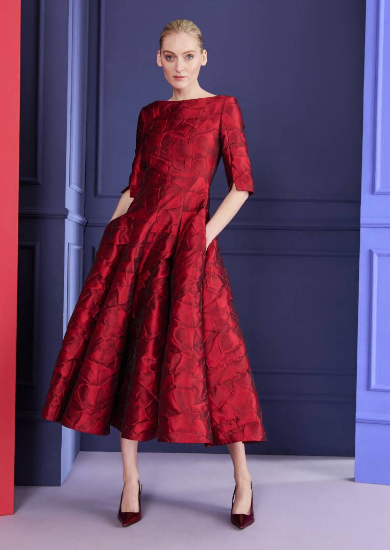 Talbot Runhof Midikleid Bogna5 Kostenlose Rückgabe
