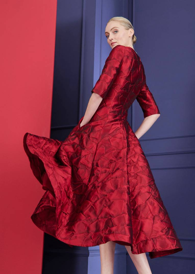 Talbot Runhof Midikleid Bogna5 Kostenlose Rückgabe