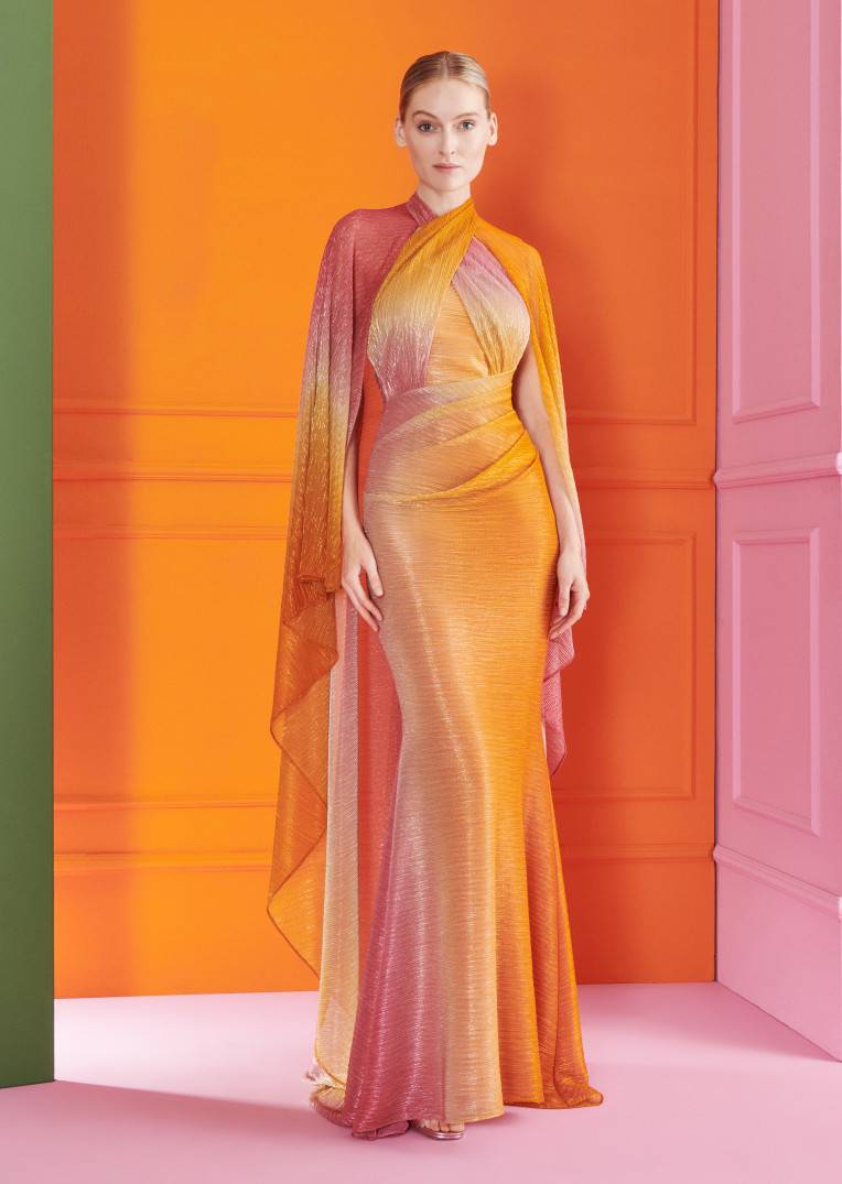 Talbot Runhof Abendkleid Kordon2 Fabrikverkauf