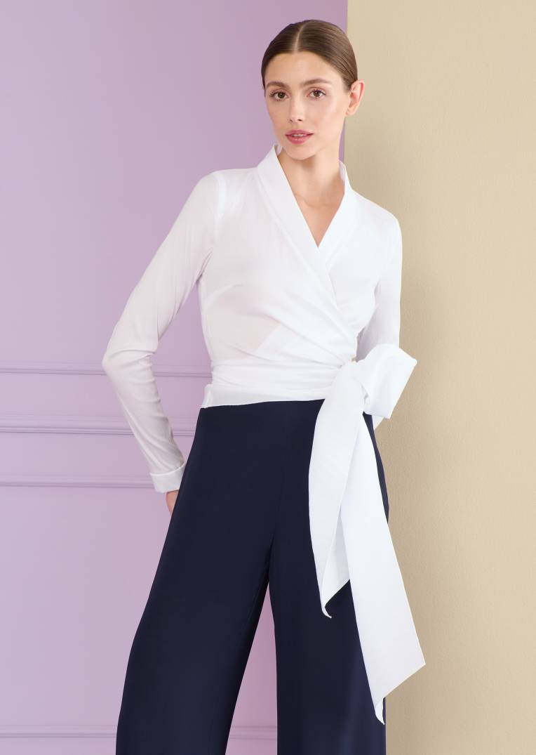 Talbot Runhof Wickelbluse Naxos1 Tägliche Deals