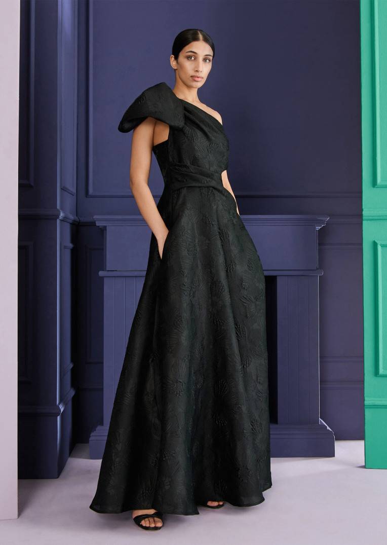 Talbot Runhof Abendkleid Mossana1 Clearance-Verkauf