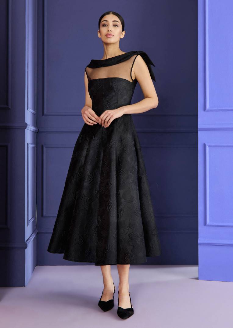 Talbot Runhof Midikleid Modesta1 Kostenloser Versand international