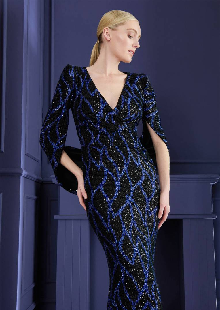Talbot Runhof Abendkleid Rosin24 Kauf eins, bekomm eins gratis