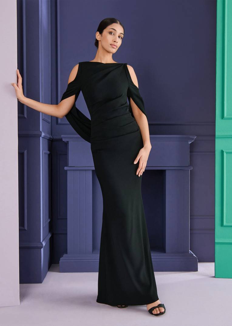 Talbot Runhof Abendkleid Ponceau13 Osterangebot
