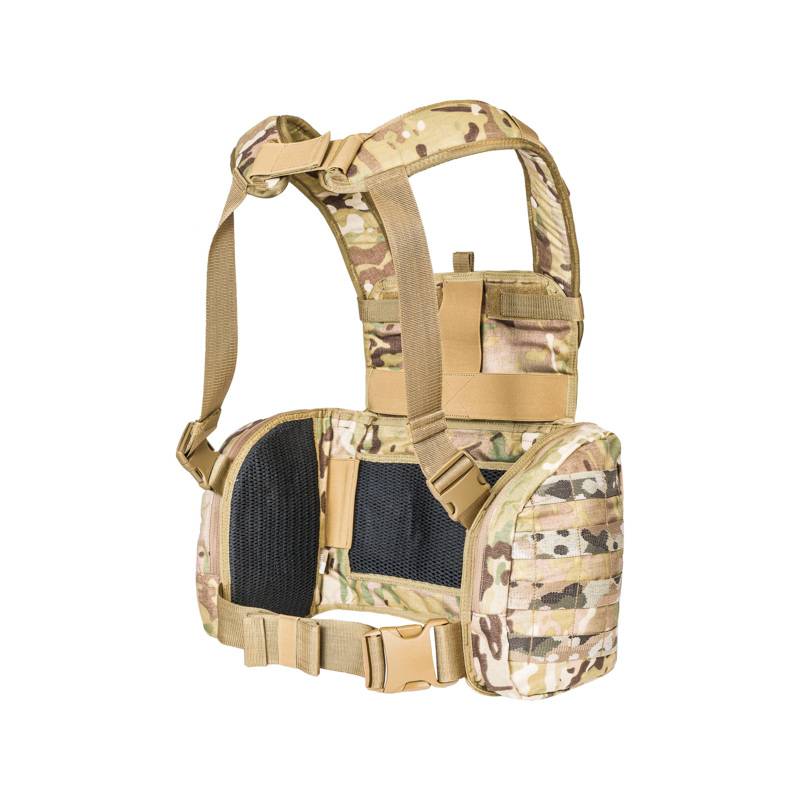 Tasmanian Tiger TT Chest Rig MKII MC			Gurtzeug mit Seitentaschen Online Outlet