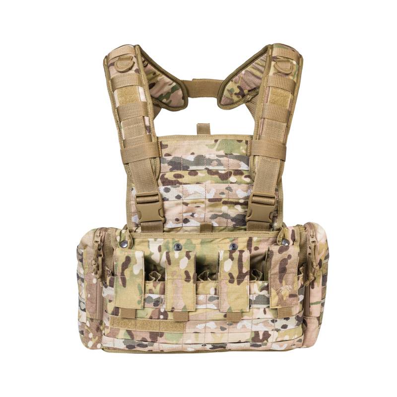 Tasmanian Tiger TT Chest Rig MKII MC			Gurtzeug mit Seitentaschen Online Outlet
