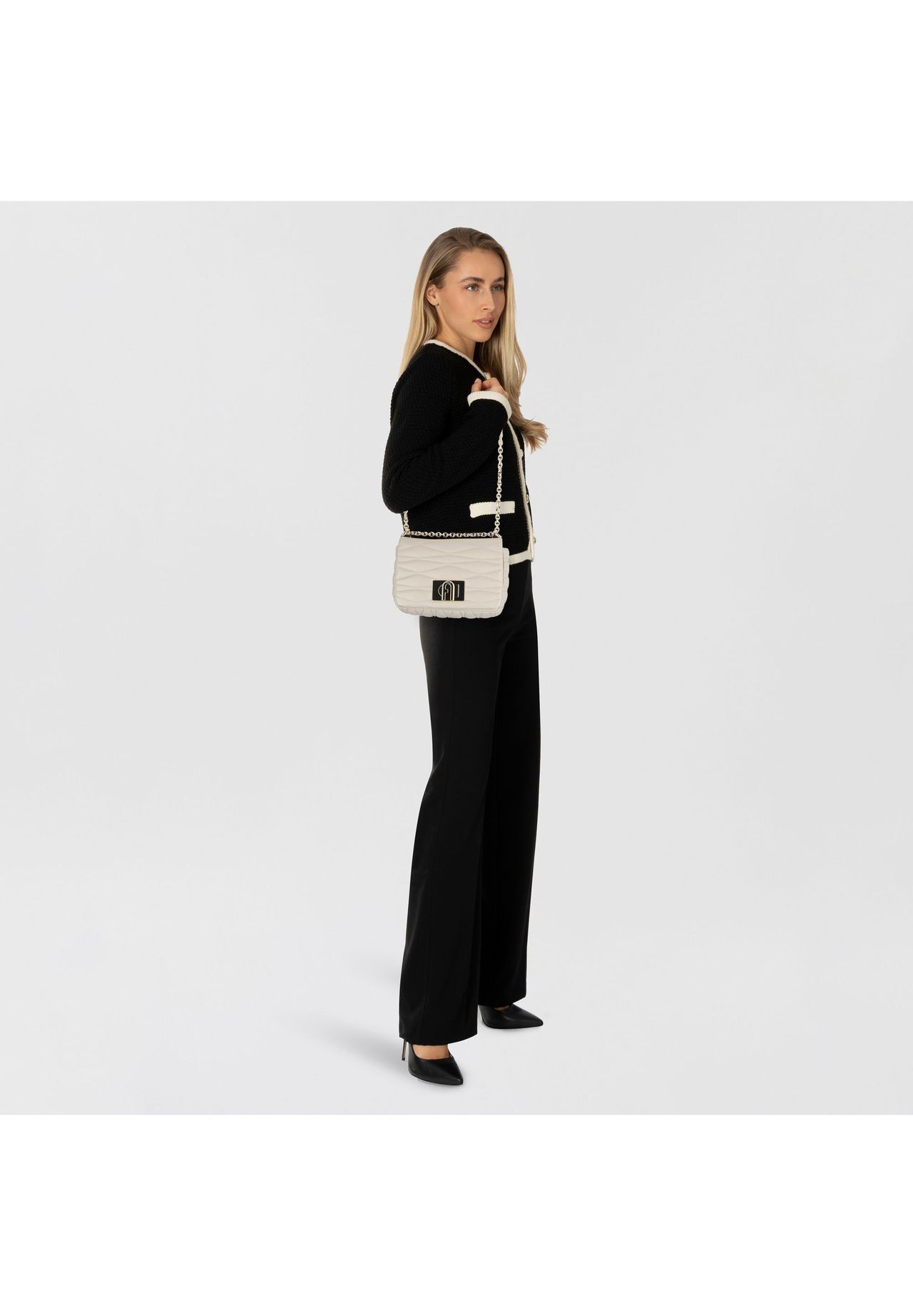 FURLA 1927 1927 Schultertasche Leder 22 cm 50% Rabatt für begrenzte Zeit