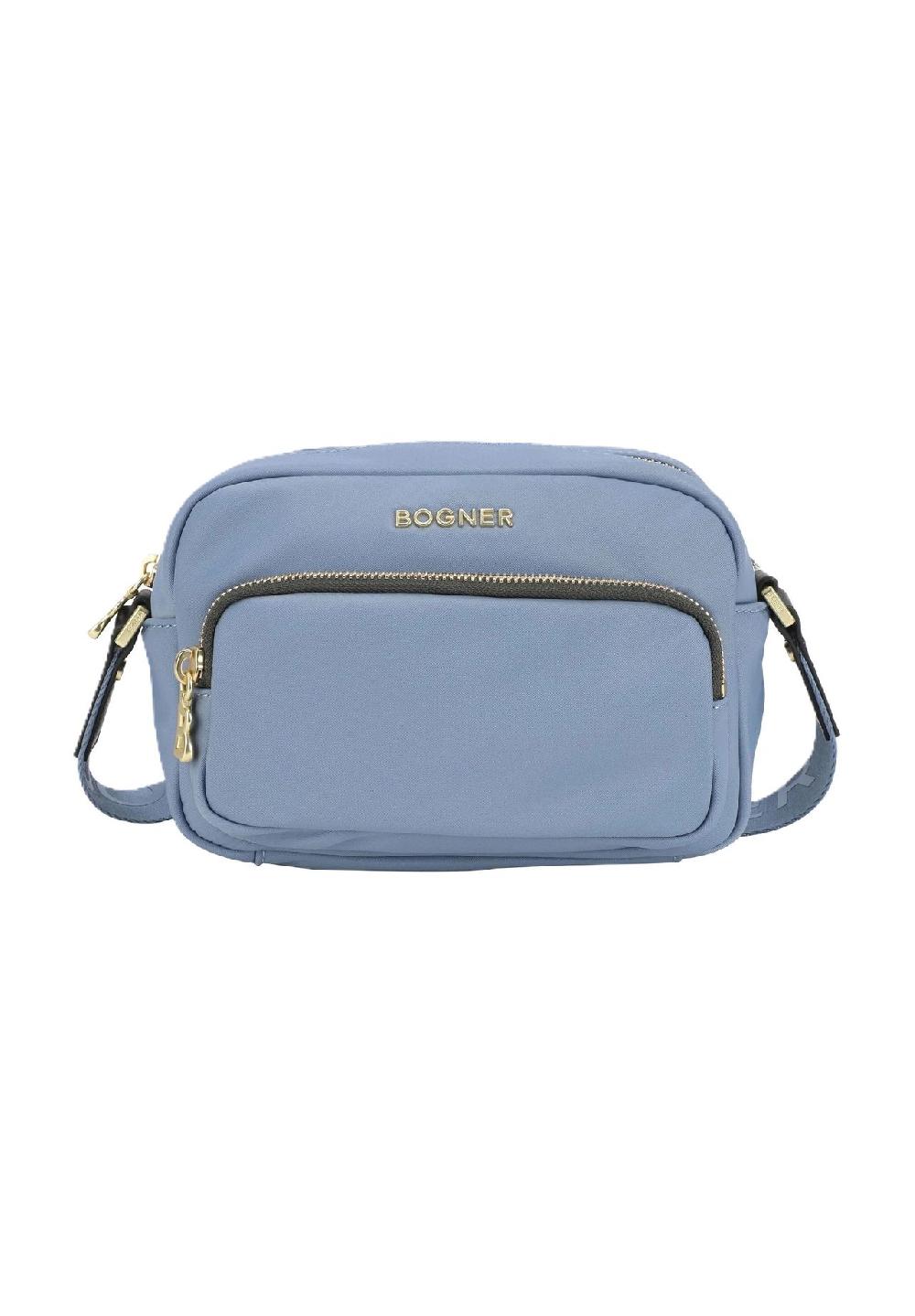 BOGNER KLOSTERS NEVE Schultertasche "Lidia" Emblem Reißverschluss für Damen Flash Sale