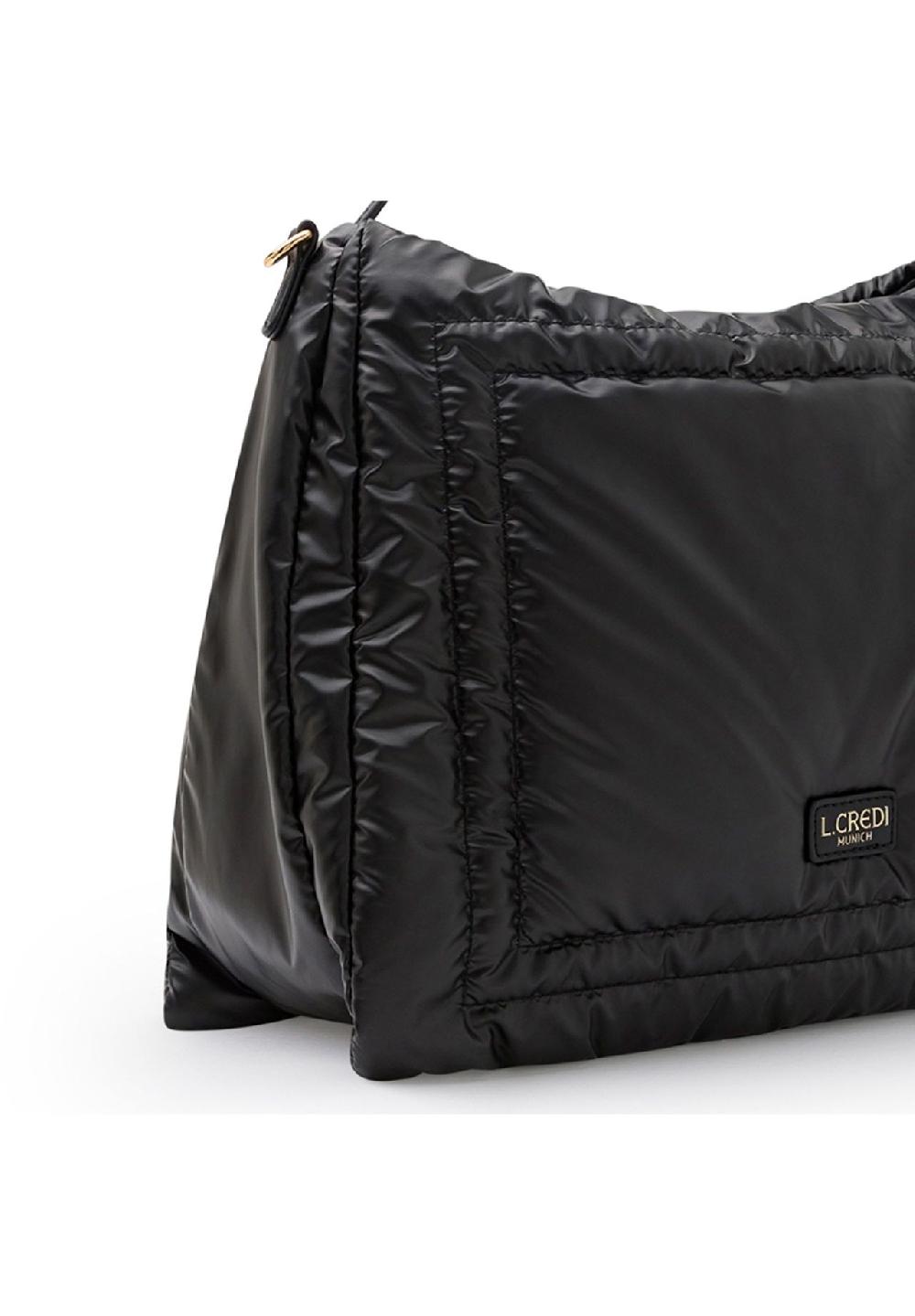 L.CREDI ODINA Henkeltasche Reißverschluss Emblem für Damen Bis zu 60% Rabatt