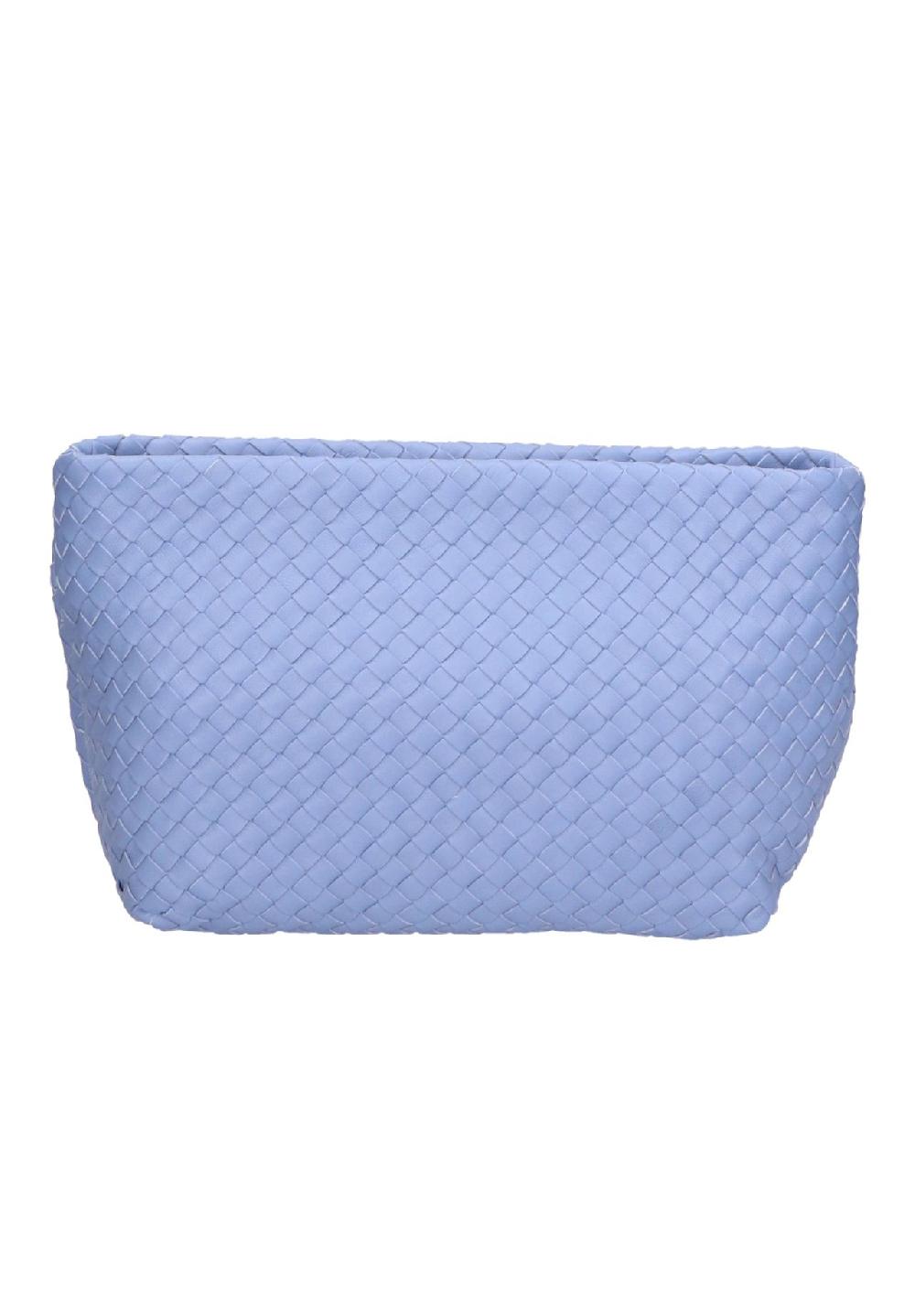 Gave Lux Shultertasche Women's shoulder bag in genuine nappa leather with woven texture. Equipped with removable chain shoulder strap. Handcrafted Italian product. Made in Italy Blitzverkäufe