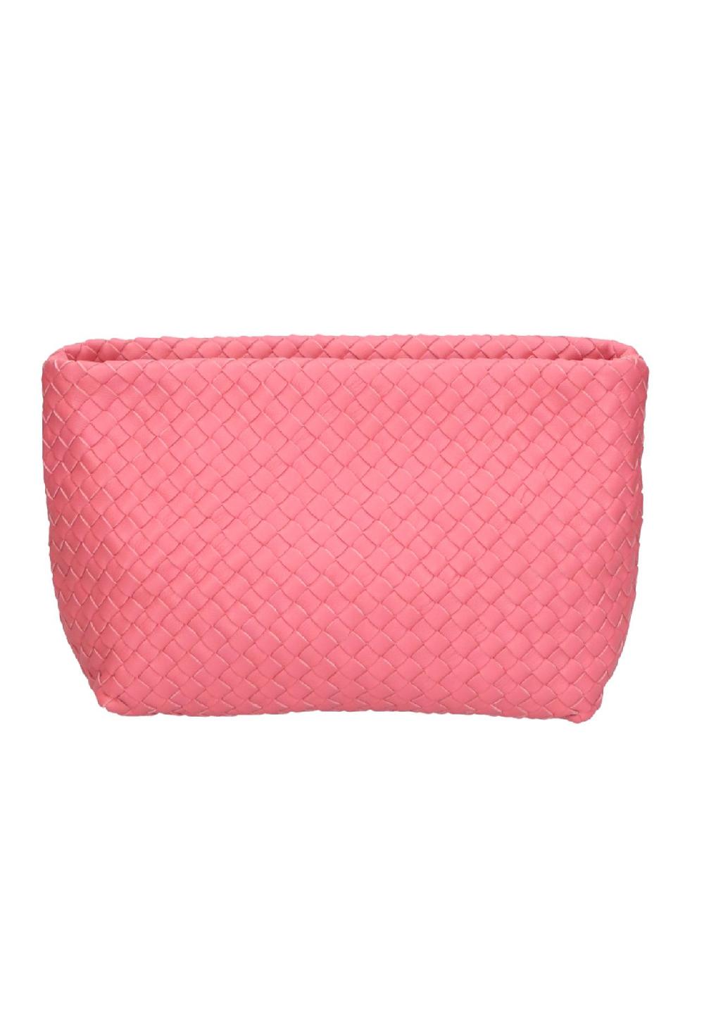 Gave Lux Shultertasche Women's shoulder bag in genuine nappa leather with woven texture. Equipped with removable chain shoulder strap. Handcrafted Italian product. Made in Italy Kostenloser Versand
