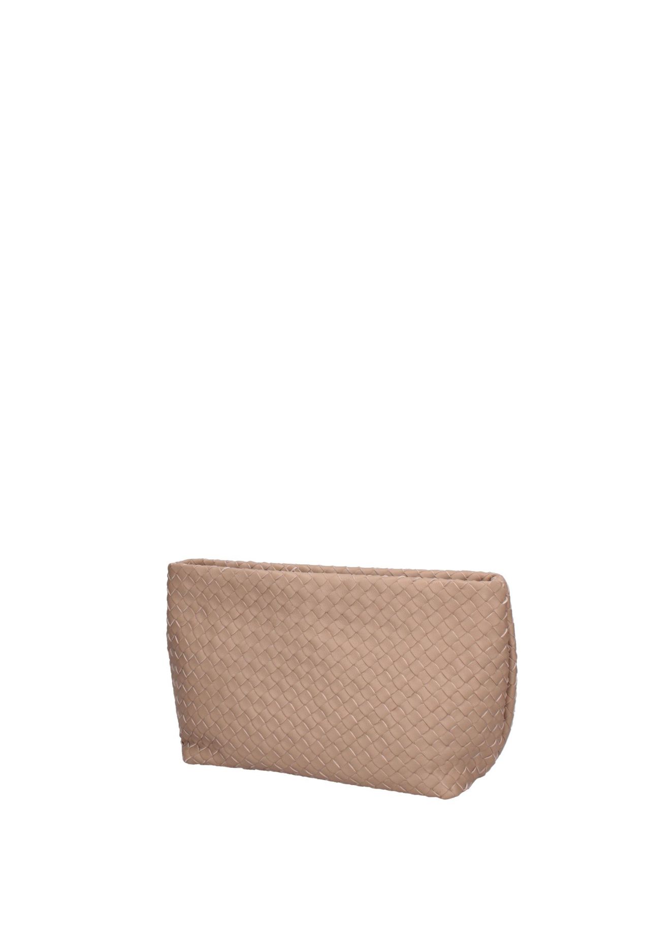 Gave Lux Shultertasche Women's shoulder bag in genuine nappa leather with woven texture. Equipped with removable chain shoulder strap. Handcrafted Italian product. Made in Italy VIP-Rabatte