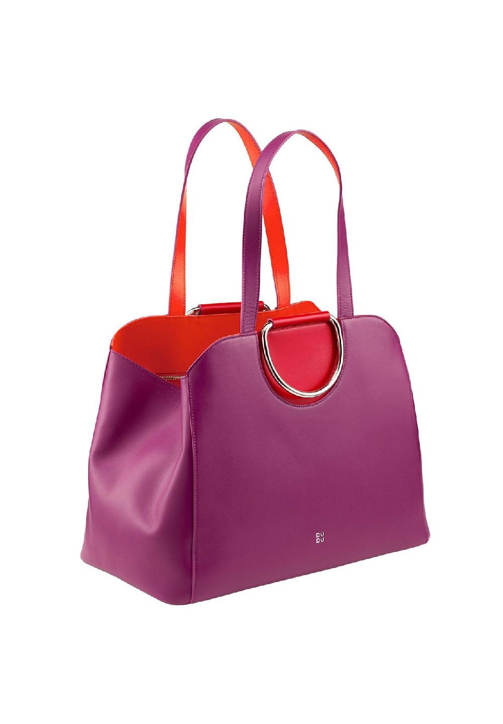 DuDu Shopper Tasche Leder 36 cm Clearance-Verkauf