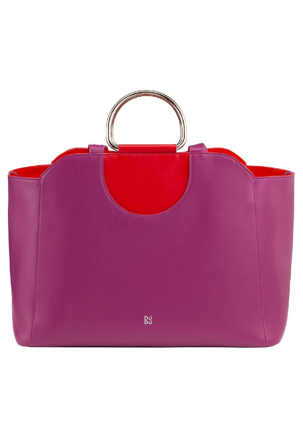 DuDu Shopper Tasche Leder 36 cm Clearance-Verkauf