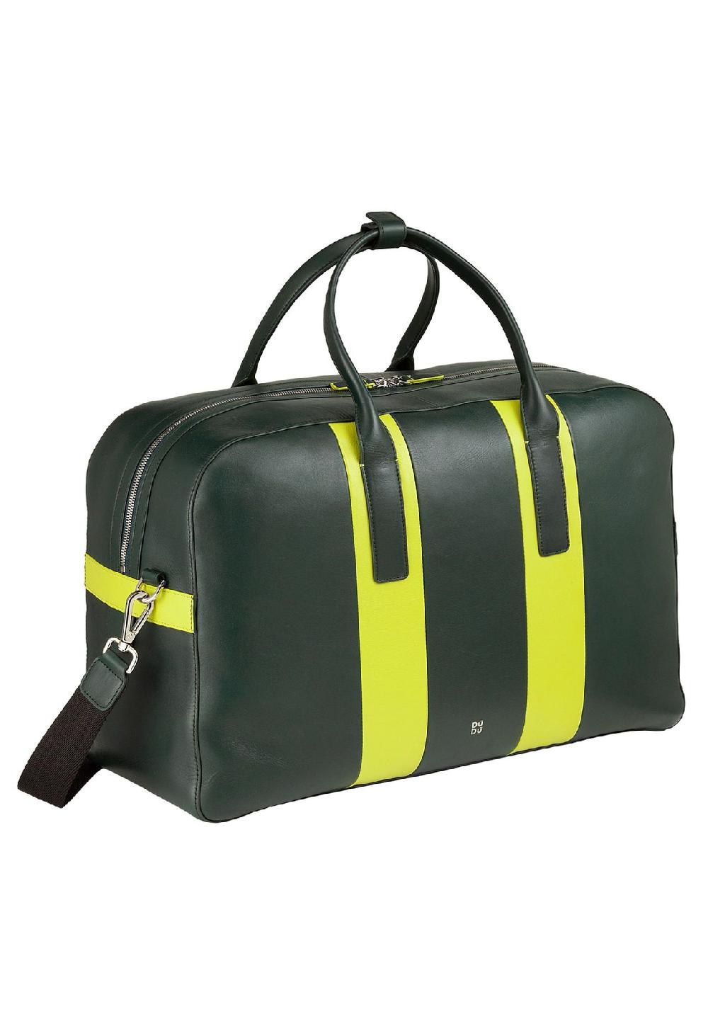 DuDu Weekender Reisetasche Leder 49 cm Speichern exportieren