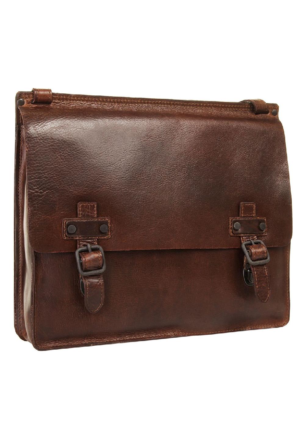 HAROLD'S Aberdeen Messenger ABERDEEN Echt Leder Begrenztes Angebot
