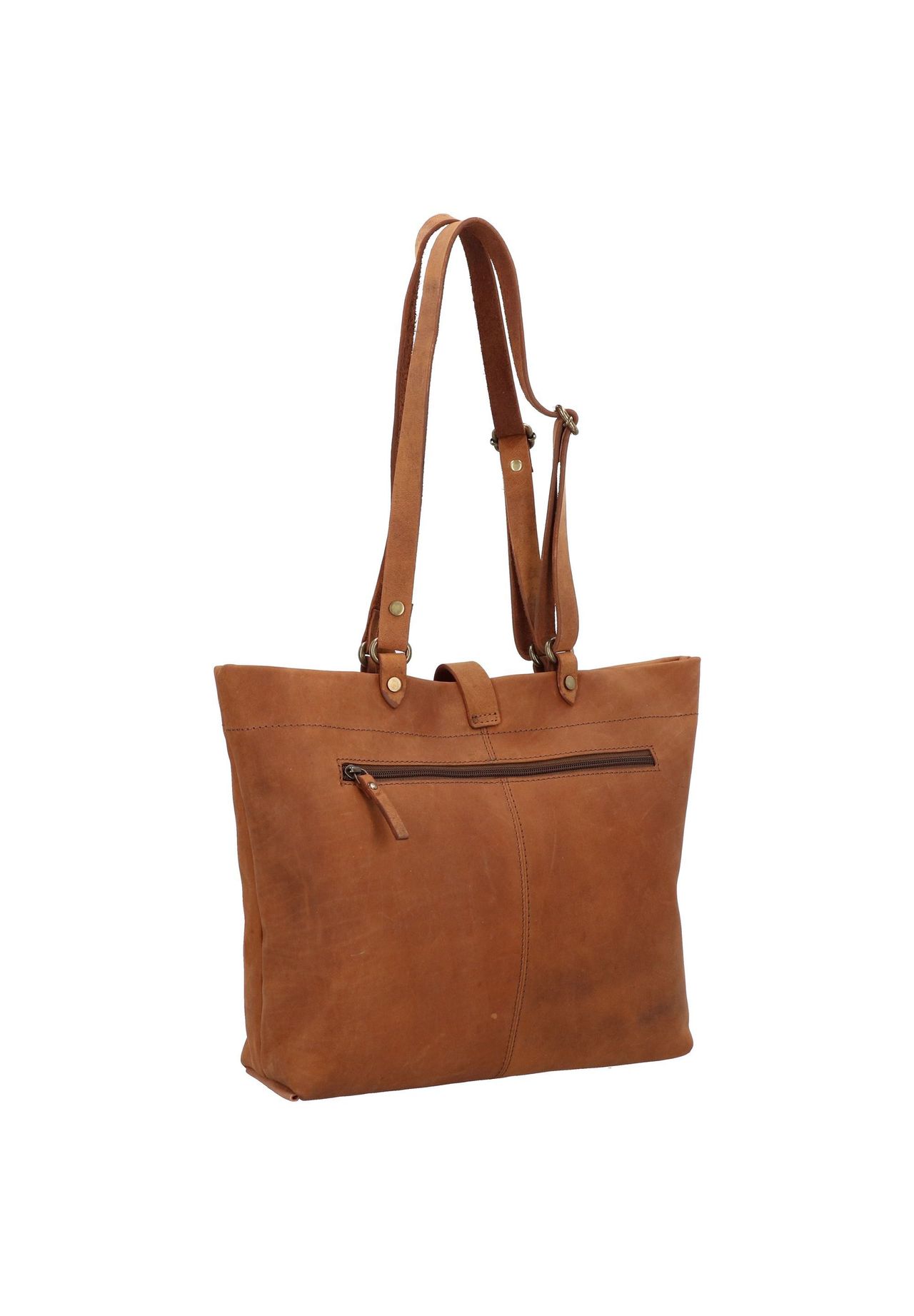 HAROLD'S Antic Antic Schultertasche Leder 32 cm Exklusivangebot