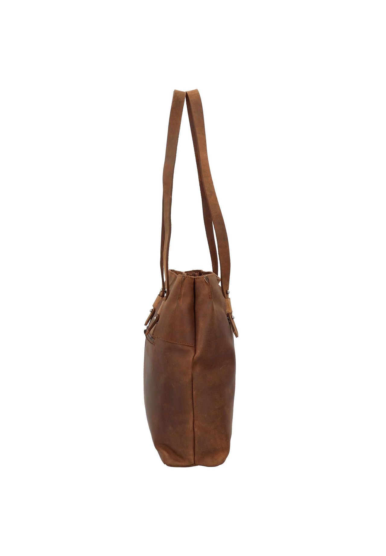 HAROLD'S Antik Antik Schultertasche Leder 37 cm Saisonschlussverkauf