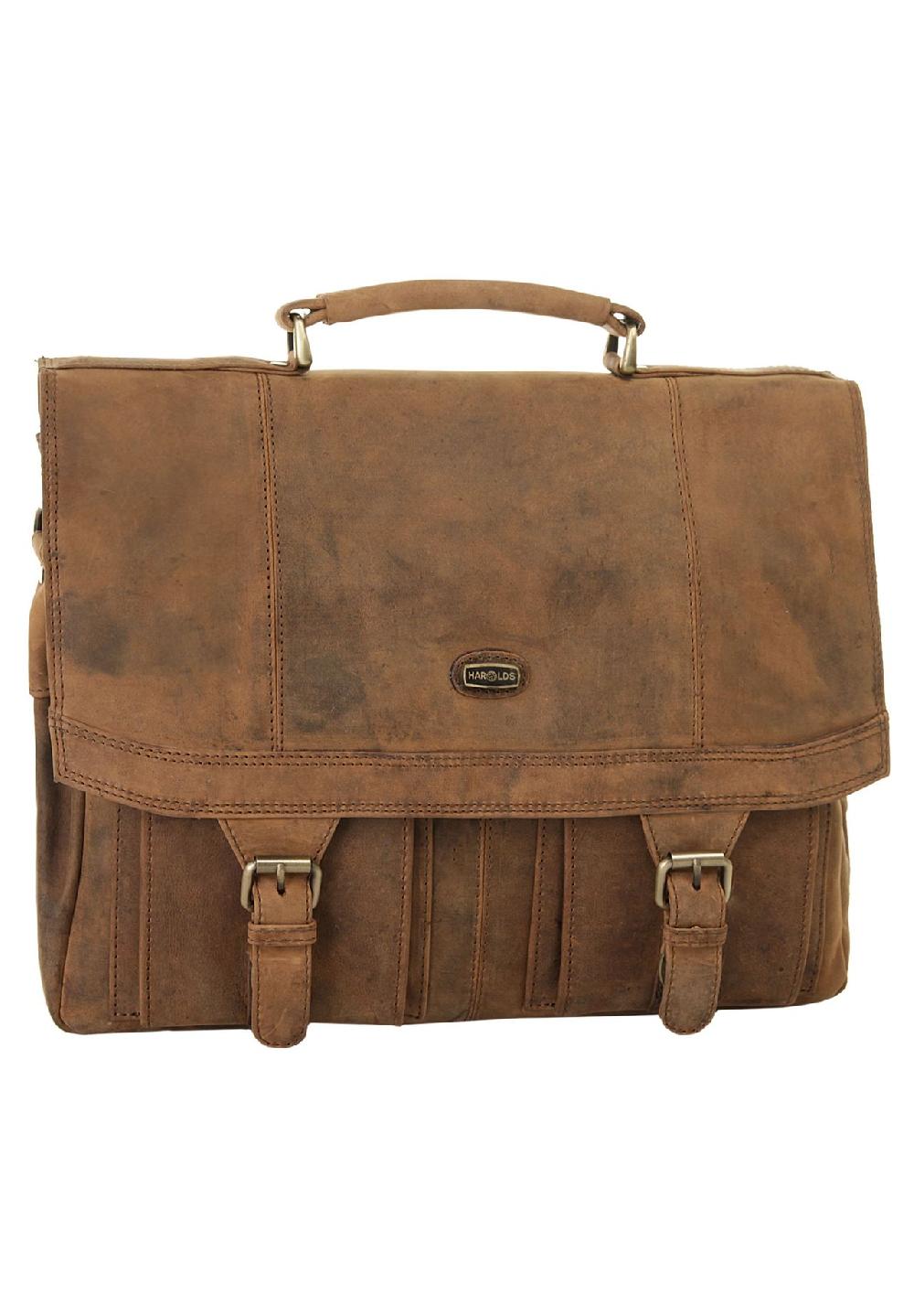 HAROLD'S Antico Antico Aktentasche III Leder 40 cm Cyber Monday