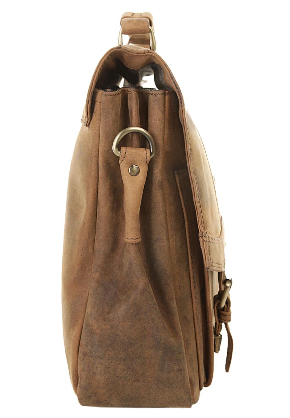 HAROLD'S Antico Antico Aktentasche III Leder 40 cm Cyber Monday