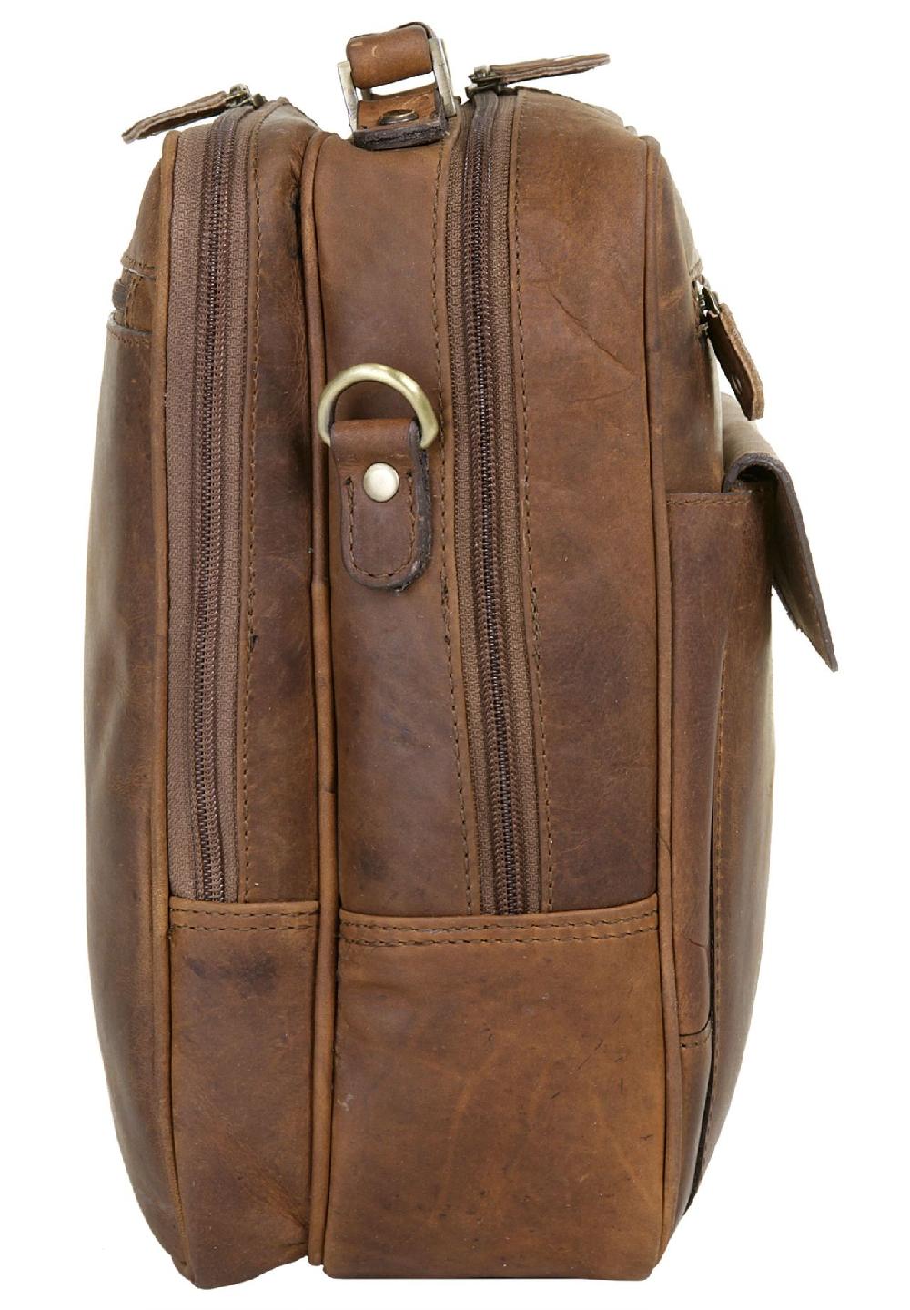 HAROLD'S Antik Flugtasche ANTIK Echt Leder Limitierter Zeitrabatt