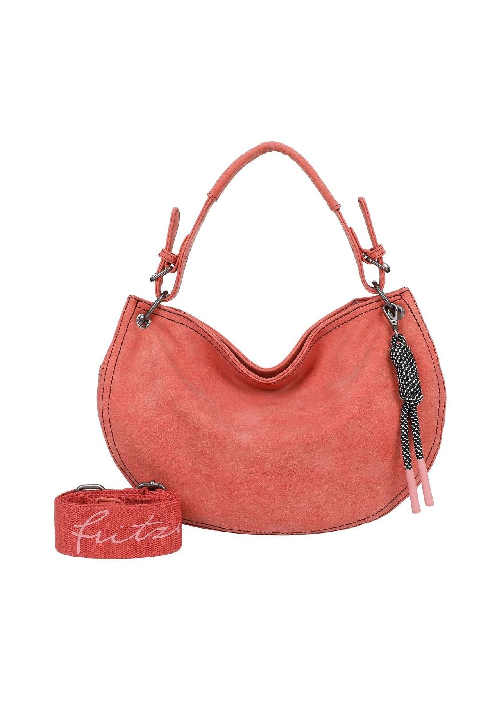 Fritzi aus Preußen Schultertasche Bitzi11 mit abnehmbarem Kordelschnuranhänger Weihnachtsangebot
