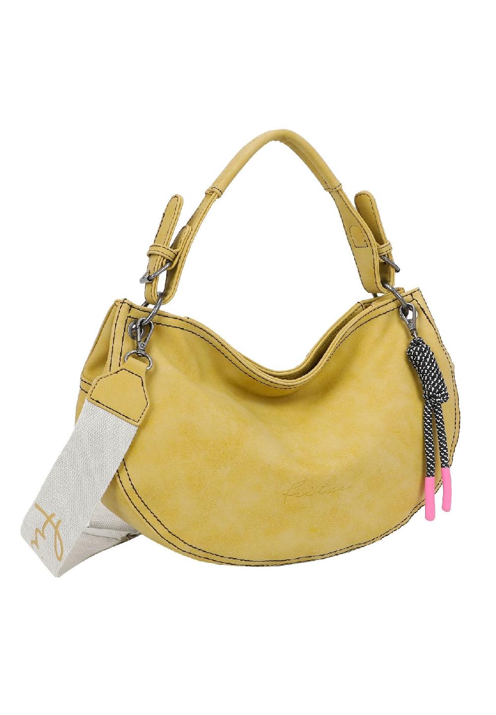 Fritzi aus Preußen Schultertasche Bitzi11 mit abnehmbarem Kordelschnuranhänger Osterangebot