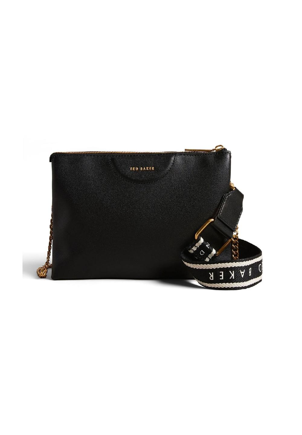TED BAKER Umhängetasche Leder 24 cm